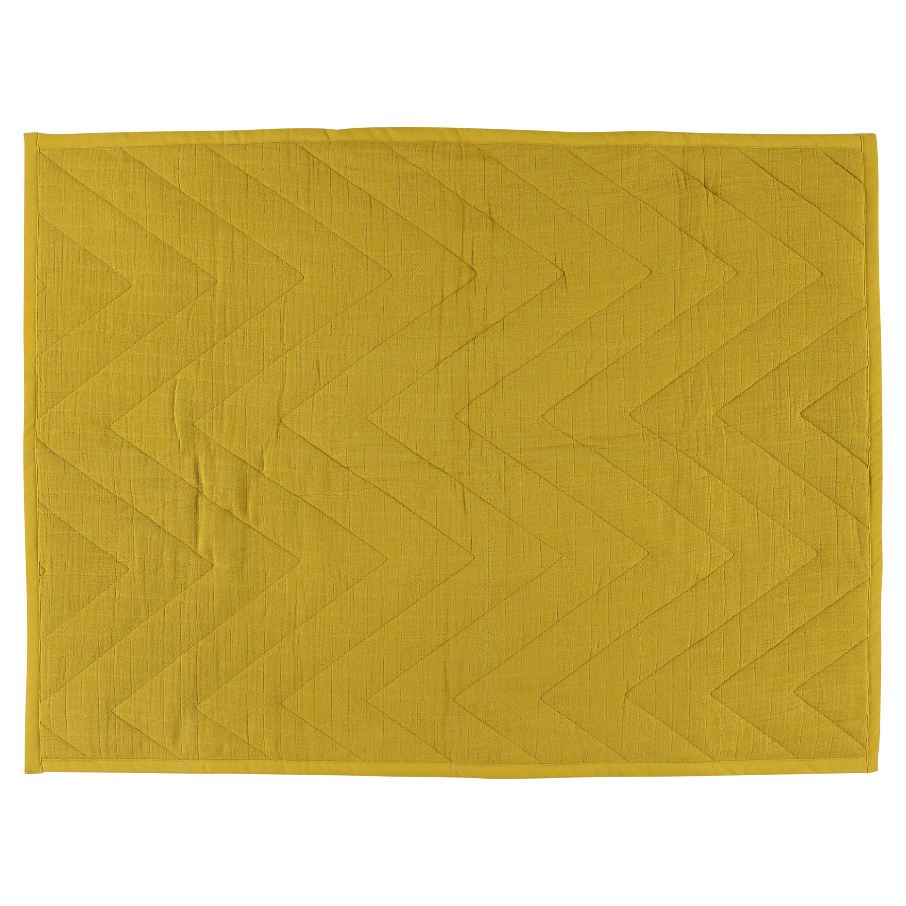 Cotton blanket | 75 x 100 cm - Bliss Mustard 